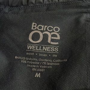 Barco one Wellness Steel grey size medium scrub bottoms